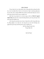 NGHIÊN CỨU HÌNH THÁI, CẢM XÚC VÀ CHỈ SỐ  VƯỢT KHÓ  CỦA HỌC SINH  HAI TRƯỜNG THCS, HUYỆN YÊN MÔ, TỈNH NINH BÌNH.