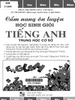 Cẩm nang ôn luyện học sinh giỏi tiếng Anh trung học cơ sở