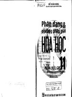 Phân dạng và phương pháp giải hóa học 11 Phần hữu cơ  Dành cho học sinh lớp 11 ôn tập và nâng cao kĩ năng làm bài