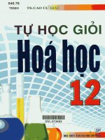 Tự học hóa học 12 Bồi dưỡng học sinh giỏi