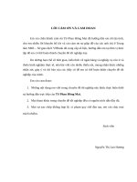 Nâng cao hiệu quả cho vay khách hàng doanh nghiệp vừa và nhỏ tại Sở Giao dịch Ngân hàng TMCP Việt Nam Thịnh Vượng