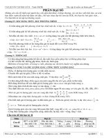 TÀI LIỆU ôn tập học kỳ II – toán 10