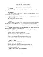 Đề cương ôn thi tốt nghiệp Địa Lý 12