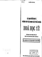 các dạng điển hình và phương pháp giải nhanh bài tập trắc nghiệm hóa học 12
