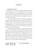 Giải pháp mở rộng hoạt động cho vay đối với DNVVN tại Ngân hàng Indovina Chi nhánh Hà Nội