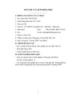 SÁNG KIẾN KINH NGHIỆM  GIÁO DỤC HỌC SINH TRUNG HỌC PHỔ THÔNG ỨNG PHÓ VỚI BIẾN ĐỔI KHÍ HẬU QUA MÔN ĐỊA LÍ