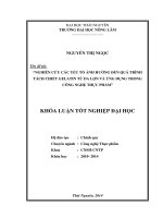 Nghiên cứu các yếu tố ảnh hưởng đến quá trình tách chiết gelatin từ da lợn và ứng dụng trong công nghệ thực phẩm