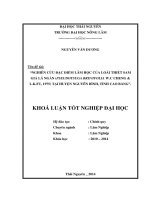 Nghiên cứu đặc điểm lâm học của loài Thiết sam giả lá ngắn (Pseudotsuga brevifolia W.C Cheng & L.K.Fu, 1975) tại huyện Nguyên Bình, tỉnh Cao Bằng.