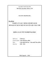 Nghiên cứu quy trình chế biến bánh bích qui sử dụng một số nguyên liệu thay thế.