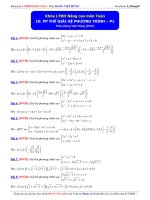 Luyện thi đại học môn toán phương pháp thế giải hệ phương trình phần 1 Thầy Đặng Việt Hùng