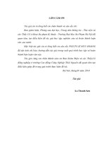 Xây dựng và sử dụng mô phỏng trong dạy học nghề công nghệ ô tô tại Trường Cao đẳng công nghiệp Thái Nguyên