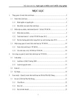 Tiểu luận môn học Ngăn ngừa và Kiểm soát ô nhiễm công nghiệp Quản lý nước thải sinh hoạt tại thành phố hồ chí minh