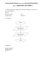Báo cáo thực hành kỹ thuật lập trình