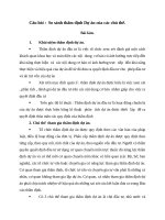 So sánh thẩm định Dự án của các chủ thể.