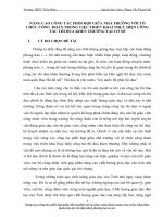 SÁNG KIẾN KINH NGHIỆM  NÂNG CAO CÔNG TÁC PHỐI HỢP GIỮA NHÀ TRƯỜNG VỚI TỔ CHỨC CÔNG  ĐOÀN TRONG VIỆC TRIỂN KHAI THỰC HIỆN CÔNG TÁC THI ĐUA KHEN THƯỞNG TẠI CƠ SỞ