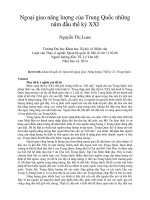 Ngoại giao năng lượng của Trung Quốc những năm đầu thế kỷ XXI