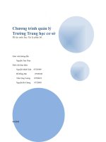 Đồ án môn học Xử lý phân bố