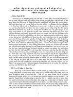 SÁNG KIẾN KINH NGHIỆM  MỘT SỐ BIỆN PHÁP QUẢN LÝ CÔNG TÁC BỒI DƯỠNG CHUYÊN MÔN CHO ĐỘI NGŨ GIÁO VIÊN NHẰM NÂNG CAO CHẤT LƯỢNG GIẢNG DẠY Ở TRUNG TÂM GDTX