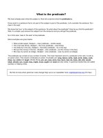 What is the predicate