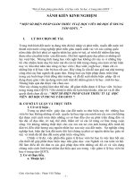 SÁNG KIẾN KINH NGHIỆM  MỘT SỐ BIỆN PHÁP GIẢM THIỂU TỈ LỆ HỌC VIÊN BỎ HỌC Ở TRUNG TÂM GDTX