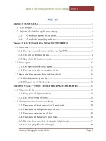 Tiểu luận Quản lý tài nguyên nước đô thị