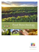 Food Biotechnology - A Communicator''''s Guide to Improve Understanding