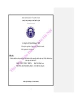 Hoàn thiện công tác đào tạo phát triển nguồn nhân lực tại viện khoa học đo đạc và bản đồ