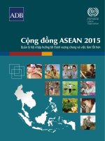 ASEAN Community Cộng đồng kinh tế Asean