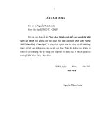 Lựa chọn bài tập phát triển sức mạnh bột phát nâng cao thành tích đẩy tạ cho vận động viên nam đội tuyển điền kinh trường THPT Giao Thủy - Nam Định