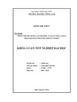 Nhân nhanh giống lan Hồ Điệp (P.Tai-Lin Red Angel) nhập nội bằng phương pháp in vitro.