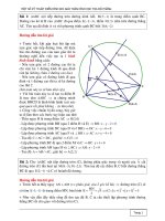 Một số kỹ thuật điển hình khi giải toán hình học tọa độ phẳng