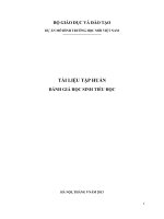 TÀI LIỆU TẬP HUẤN ĐÁNH GIÁ HỌC SINH TIỂU HỌC DỰ ÁN MÔ HÌNH TRƯỜNG HỌC MỚI VIỆT NAM