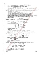 Giải nhanh 25 đề thi môn hóa học theo cấu trúc đề thi của bộ giáo dục và đào tạo   cù thanh toàn part 2