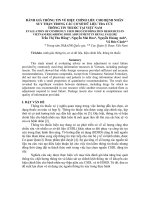 Đánh giá thông tin về hiệu chỉnh liều cho bệnh nhân suy thận trong các CSDL thuốc tại Việt Nam