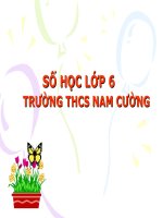 Bài giảng nhân hai số nguyên cùng dấu