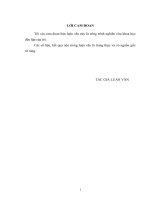 Hoàn thiện hệ thống chỉ tiêu phân tích tình hình tài chính tại công ty TNHH TM Hinh Thịnh