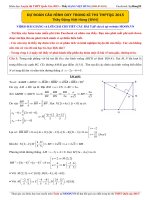 CHINH PHỤC BÀI TOÁN OXY TRONG KÌ THI DẠI HỌC