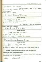 Kỹ thuật mới giải nhanh bài tập hóa học tập 1 hóa học đại cương   cù thanh toàn part 2