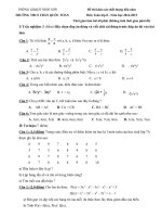 Đề thi khảo sát chất lượng đầu năm lớp 8 môn toán năm 2014   2015 trường THCS trần quốc toản, ninh thuận