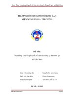 Hoạt động chuyển giá quốc tế của các công ty đa quốc gia tại Việt Nam