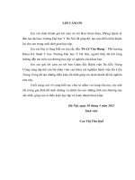 KHÓA LUẬN TỐT NGHIỆP Tình hình kháng kháng sinh của các chủng tụ cầu vàng phân lập được tại Bệnh viện Da Liễu Trung Ương