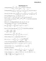 Ôn thi đại học môn toán chuyên đề bồi dưỡng học sinh giỏi bất đẳng thức