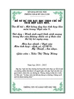 hồ sơ dự thi dạy học theo chủ đề tích hợp liên môn bài dạy hình ảnh người lính cách mạng trong thơ văn kháng chiến và ý nghĩa của thế hệ trẻ ngày nay