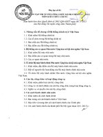 NỘI DUNG ÔN TẬP MÔN KIẾN THỨC CHUNG