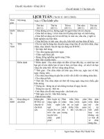 giáo án cha kính yêu