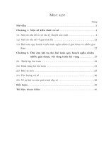 Một lớp bài toán quy hoạch ngẫu nhiên nhiều giai đoạn với ràng buộc kỳ vọng