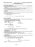 Lý Thuyết Tổng Quát Hóa Học 9