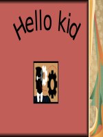 Bài giảng tiếng anh 6  Unit 1 Greetings_2