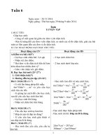 Ôn tập Phép cộng và phép trừ hai phân số