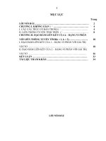 Đạo hàm liên kết của các dạng vi phân trên rn